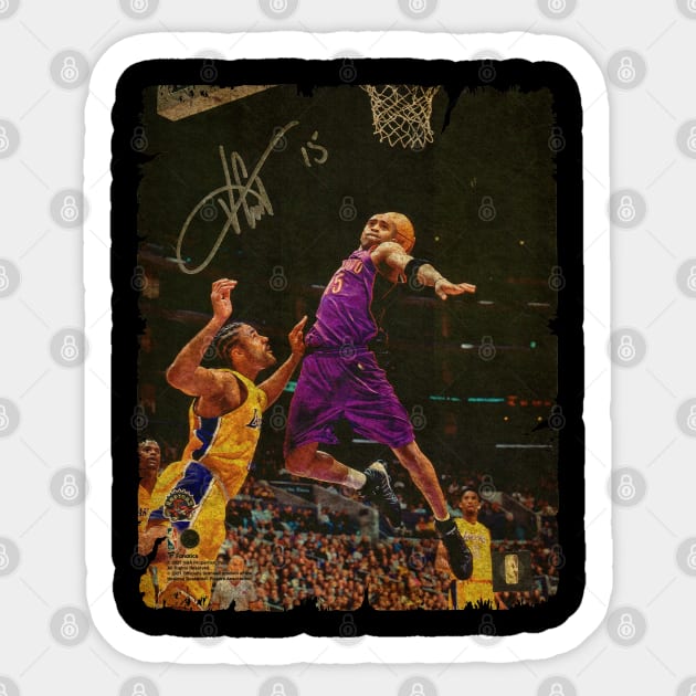 Vince Carter - RETRO Sticker by bengkelmarimin